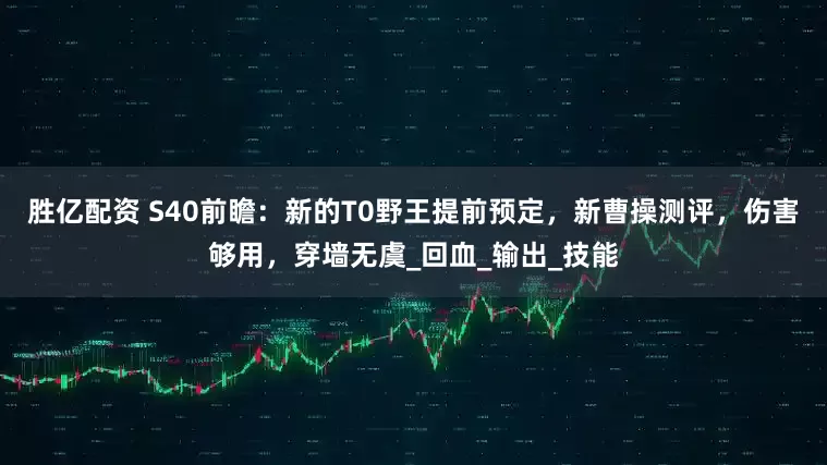 胜亿配资 S40前瞻:新的T0野王提前预定,新曹操测评,伤害够用,穿墙无虞_回血_输出_技能